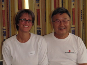 Tetsuro Saito und Monika Schweisfurth